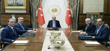 Betepe'de gvenlik zirvesi! Cumhurbakan Erdoan'dan bakanlnda toplandlar