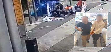 Eskiehir'de AK Parti'nin standna zarar verdii iddia edilen pheli yakaland