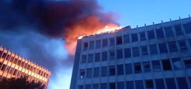 Kartal'da korkutan yangn