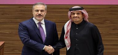 Orta Dou'daki gelimeler masada! Bakan Fidan'dan kritik grme