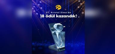 Turkcell'in iletiim gcne Kristal Elma'dan 18 dl
