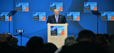 NATO liderler zirvesi! Bakan Erdoan: F-35'leri alma noktasnda Trump iyi niyetli