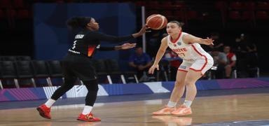 A Milli Kadn Basketbol Takm, Almanya'ya kar direnemedi