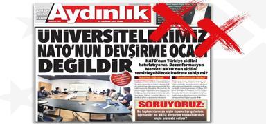 Aydnlk'tan 'devirme' iftiras