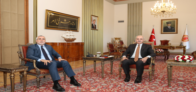 TBMM Bakan Kurtulmu, Bakan Ikhan' kabul etti