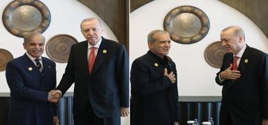 Cumhurbakan Erdoan'dan art arda temaslar