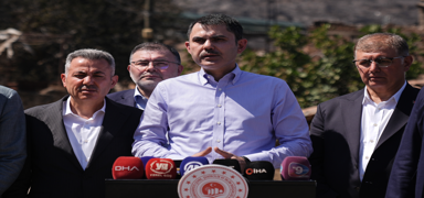 Bakan Kurum: zmir ve Bilecik'te 415 ev ve iyeri hasar ald