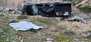 Yayla yolu kan g�l�ne d�nd�: 2 �l� ve �ok say�da yaral� var