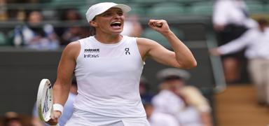 Iga Swiatek, Wimbledon'da yar finalde