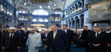 Ayasofya 5 yl nce zincirlerini krd