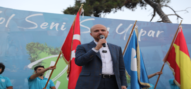 TGVA Yksek stiare Kurulu yesi Bilal Erdoan, Edirne'de genlere seslendi