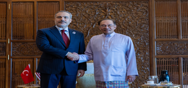 Bakan Fidan, Malezya Babakan brahim'le grt