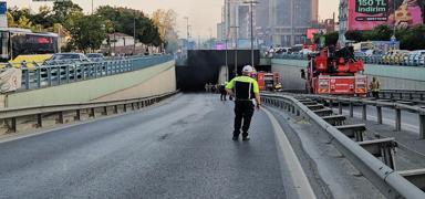 �ETT otob�s� alev alev yand�