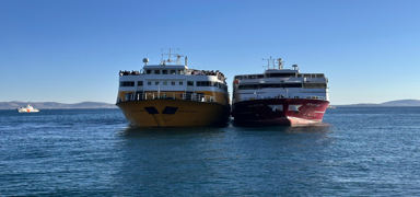 Marmara Denizi'nde feribot yangn