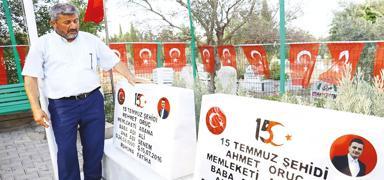 15 Temmuz'da �ehit d��en polis memurlar�n�n babas�: Mah�erde ellerim hainlerin yakas�nda olacak