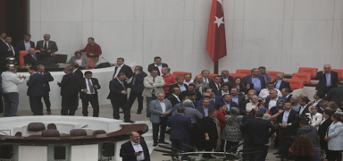 TBMM tarihinde ilk kez vuruldu