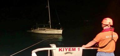 Makine arzas yapan tekne kurtarld