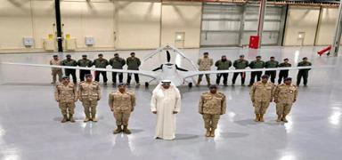 T�rkiye'den sat�n ald�klar� Bayraktar TB2 ile g�vde g�sterisi