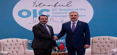 Bakan Fidan'dan Suriye diplomasisi... eybani ve Barrack ile grt