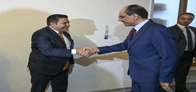 TBMM'de 'Ter�rs�z T�rkiye' temaslar�! M�T Ba�kan� Kal�n, Yeni Yol Partisi'ni ziyaret etti