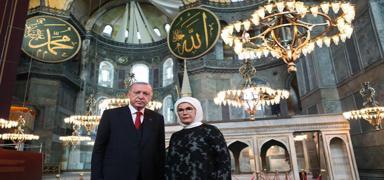 Cumhurba�kan� Erdo�an 5. y�l d�n�m�nde payla�t�: Bizlere nasip eden Rabbime sonsuz ��k�rler olsun