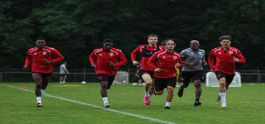 Samsunspor, yeni sezon mesaisine devam ediyor