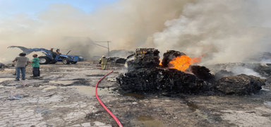 Bursa'daki yang�n s�nd�r�ld�!