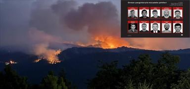 Orman yang�n� facias�nda kritik ad�m: Savc�l�k incelemesi i�in b�lge kapat�ld�