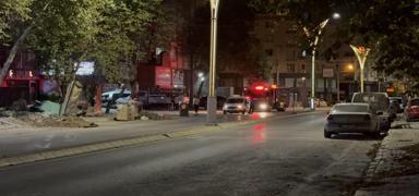 Mahalleyi gaz kokusu sard�... Boru hatt� kaz� s�ras�nda hasar ald�