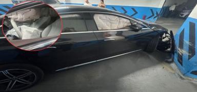 Lks ara valenin elinde pert oldu! eme'de otopark skandal