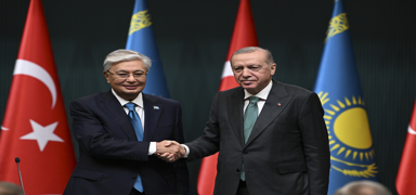 Tokayev'den Cumhurba�kan� Erdo�an'a te�ekk�r mesaj�