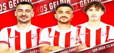 Boluspor'dan 3 transfer birden