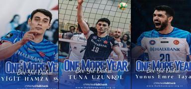 Halkbank, 3 oyuncu ile s�zle�me yeniledi