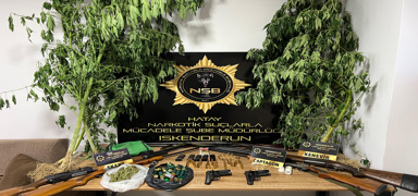 Hatay'da narkotik operasyonu