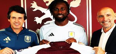 Evann Guessand Aston Villa'da! 30 milyon euroya 5 y�ll�k imza