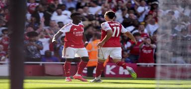 Viktor Gy�keres siftah yapt�! Arsenal Emirates Kupas�'n� kazand�