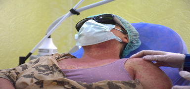 4 ki�i hastanelik oldu