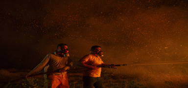 Bolu'da ��kan yang�n kontrol alt�nda