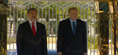 K�resel ve b�lgesel meseleler masada... G�rcistan Cumhurba�kan� Ankara'da!