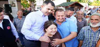 Bakan Kurum'dan depremden hasar gren kylere ziyaret!