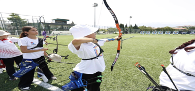 Hedefe tam isabet yapan ok�ular �ampiyona biletini ald�