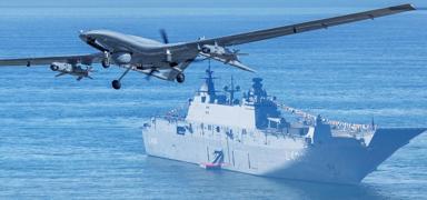 TB3-KEMANKE� kombinasyonuna hayran kald�lar: TCG Anadolu k�y�ya yakla�madan d��man vurulacak