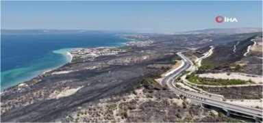 Alevlerin ardndan kalanlar yrekleri burktu