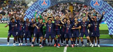 S�per Kupa'n�n sahibi PSG!