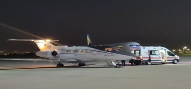 19 ayl�k bebe�in imdad�na ambulans u�ak yeti�ti