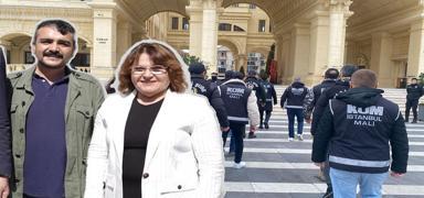 CHP'li ba�kan�n sa� kolu g�zalt�nda