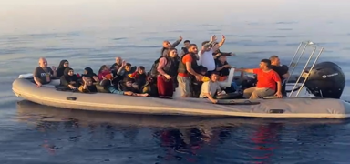 �zmir k�y�lar�nda g��men hareketlili�i: 140 ki�i g�venlik g��lerince yakaland�