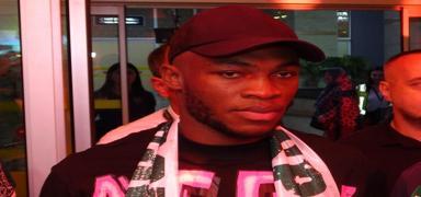 Konyaspor'un yeni transferi Jackson Muleka, Konya'ya geldi