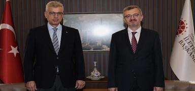 Bakan Memiolu, letiim Bakan Duran ile grt