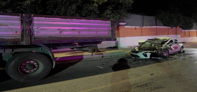 B�y�k�ekmece'de feci kaza: 1 �l�